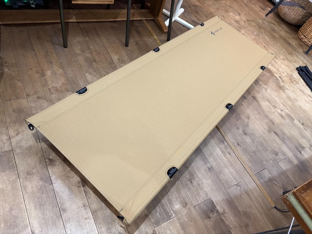 VENTLAX 2WAY コット ＋ インフレーターマット コヨーテタン セット