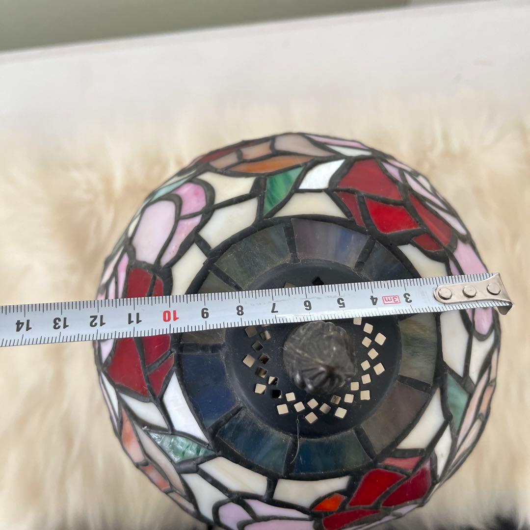 ステンドグラスランプ 電気スタンド アンティークランプ