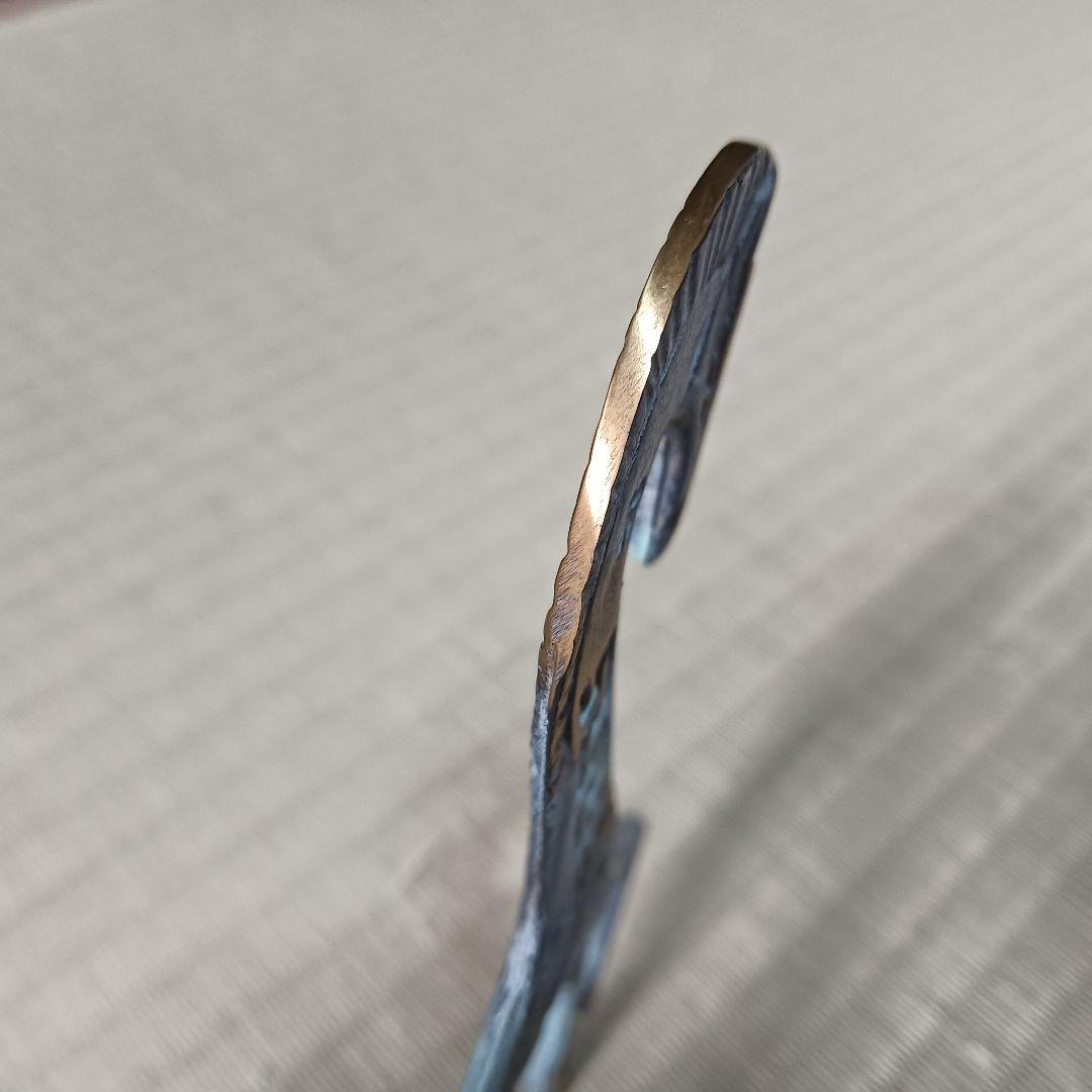 ギリシャ　馬　置物　青銅色