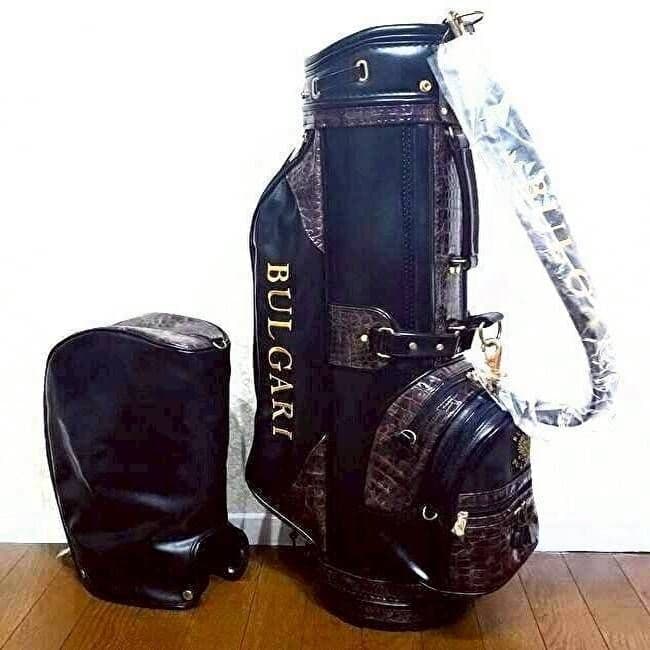 BULGARI GOLF ブルガリ キャディバック 高級 限定 正規品 送料無料