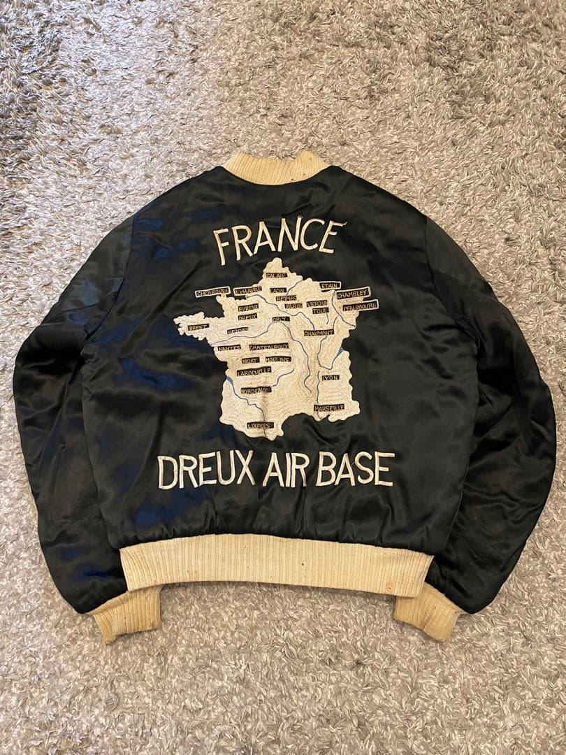 50s 60s スーベニアジャケット スカジャン ミリタリー ヴィンテージ