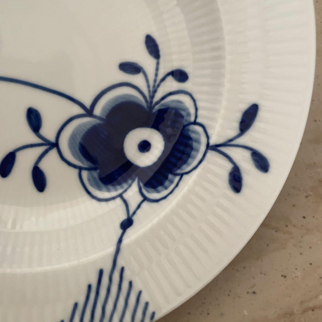 ロイヤルコペンハーゲン 　ブルーフルーテッドメガ ２枚セット