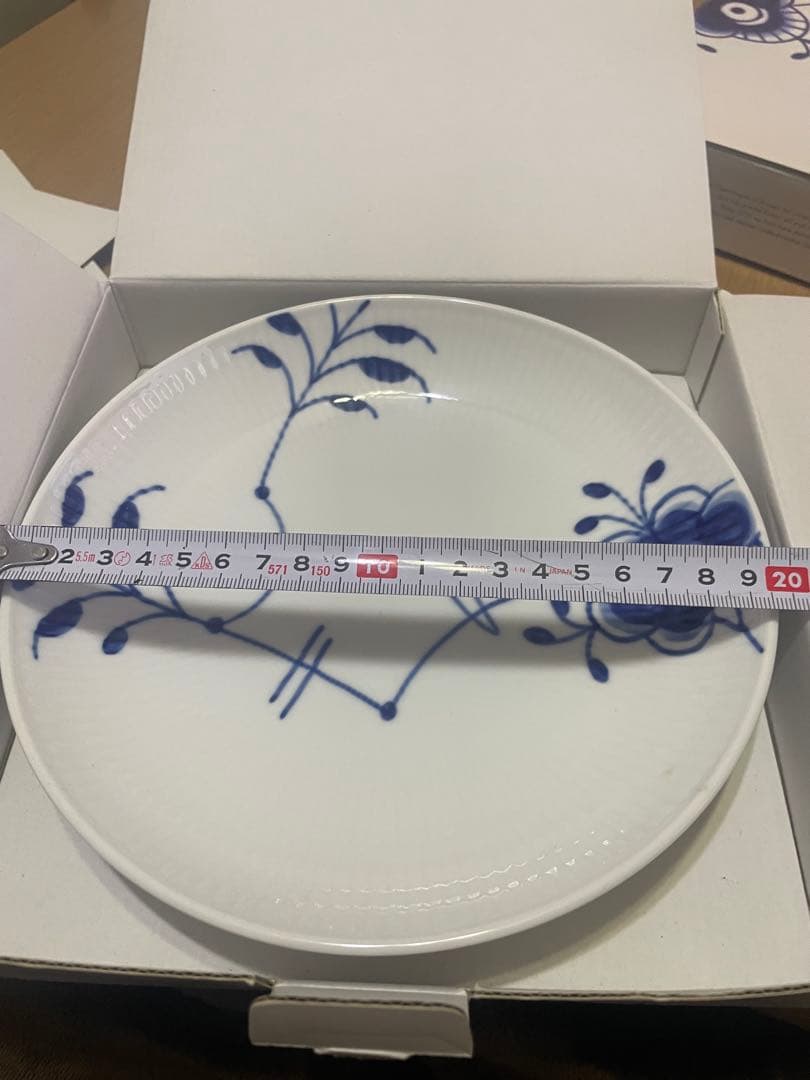 ロイヤルコペンハーゲンプレート2枚セット〜BLUE FLUTED MEGA 〜