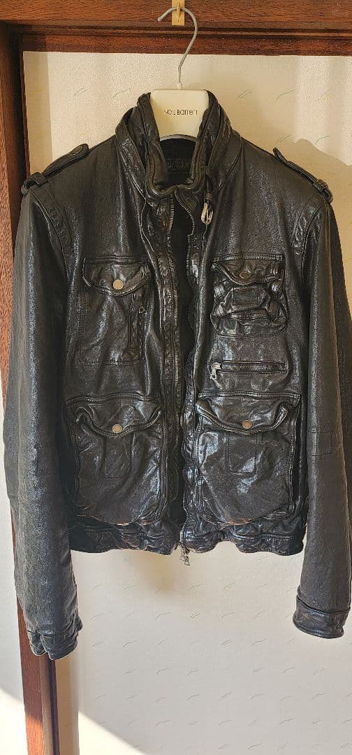 【unddddpro】NEIL BARRETTバッファローレザージャケット