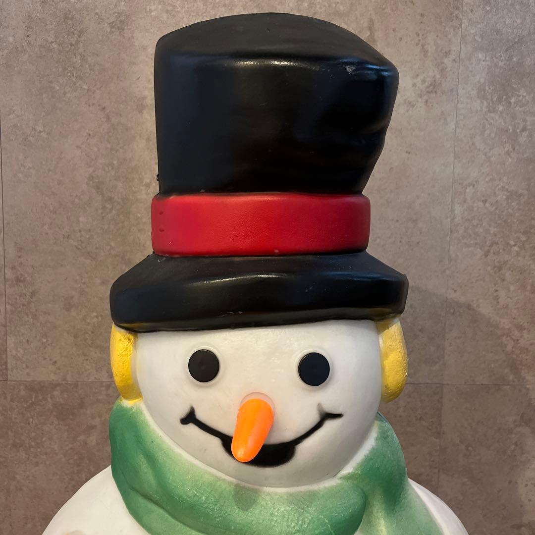 クリスマス　雪だるま　イルミネーション　光る　スノーマン　イルミネーションライト