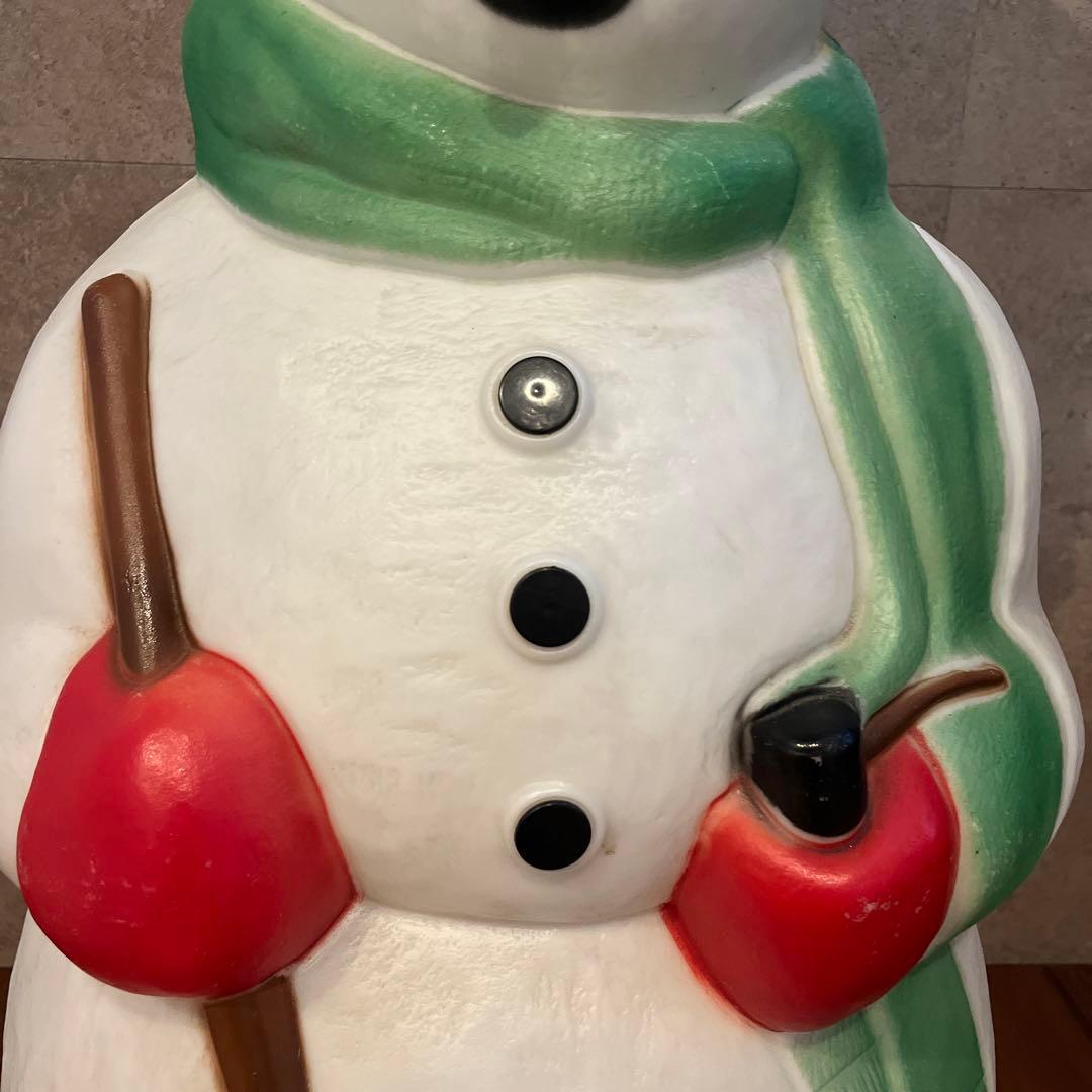 クリスマス　雪だるま　イルミネーション　光る　スノーマン　イルミネーションライト