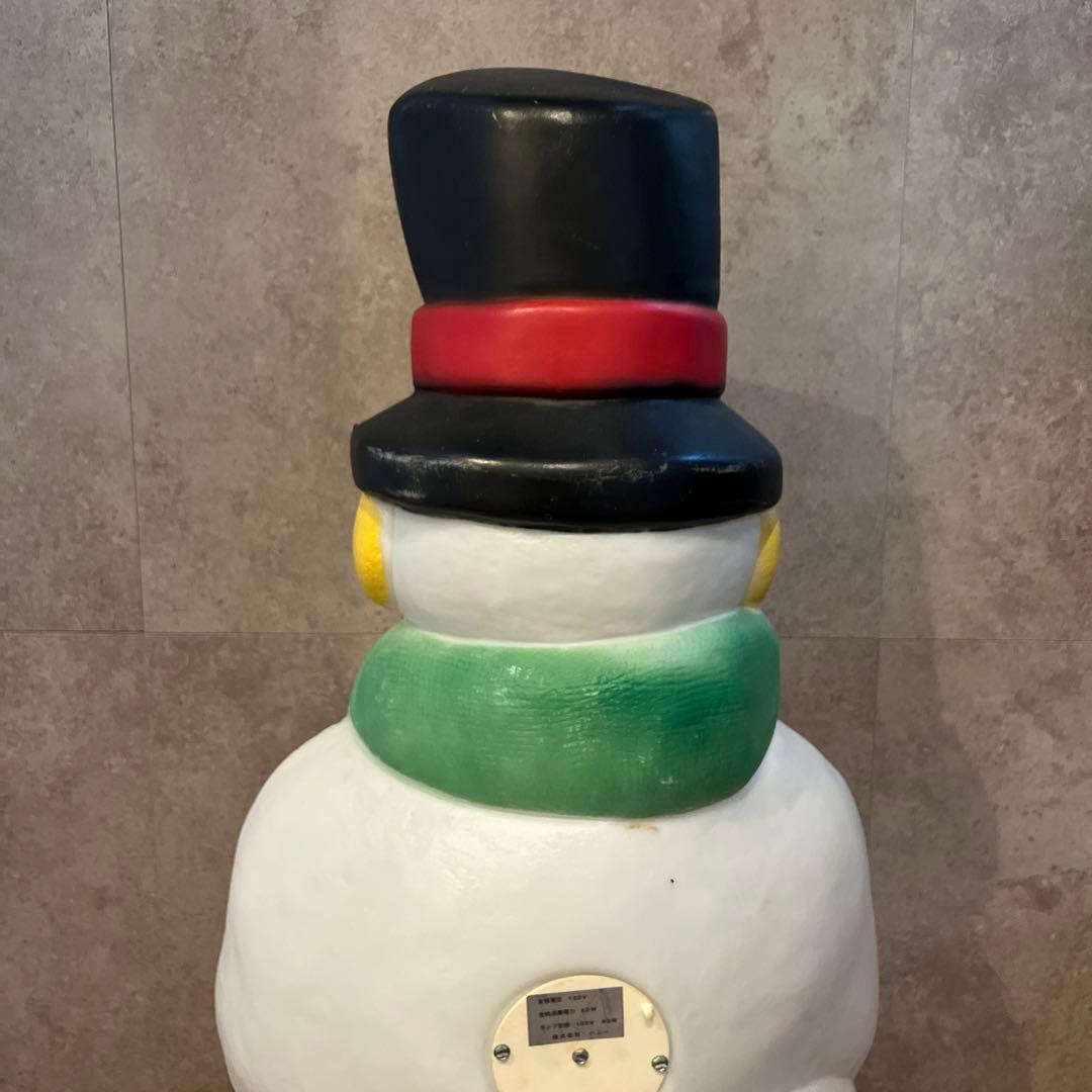 クリスマス　雪だるま　イルミネーション　光る　スノーマン　イルミネーションライト