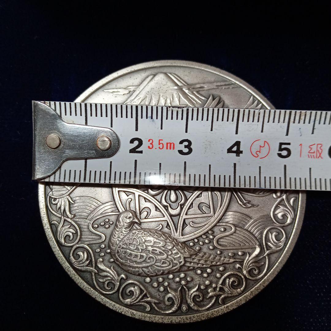 純銀 新日本銀行発行記念銀メダル 1984年