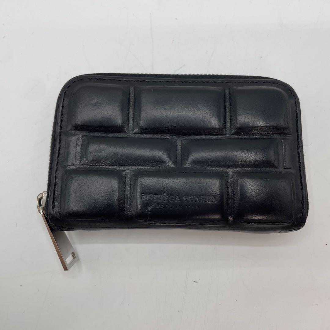 ボッテガヴェネタ パデッド・ケース（パース・小銭入れ）ブラック