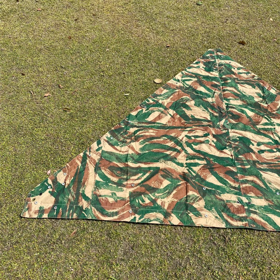 Y*4様 【入手困難】フランス軍幕　M51　リザードカモ　ツェルトバーン　4枚セ