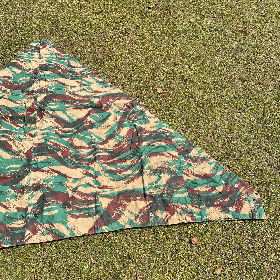 Y*4様 【入手困難】フランス軍幕　M51　リザードカモ　ツェルトバーン　4枚セ