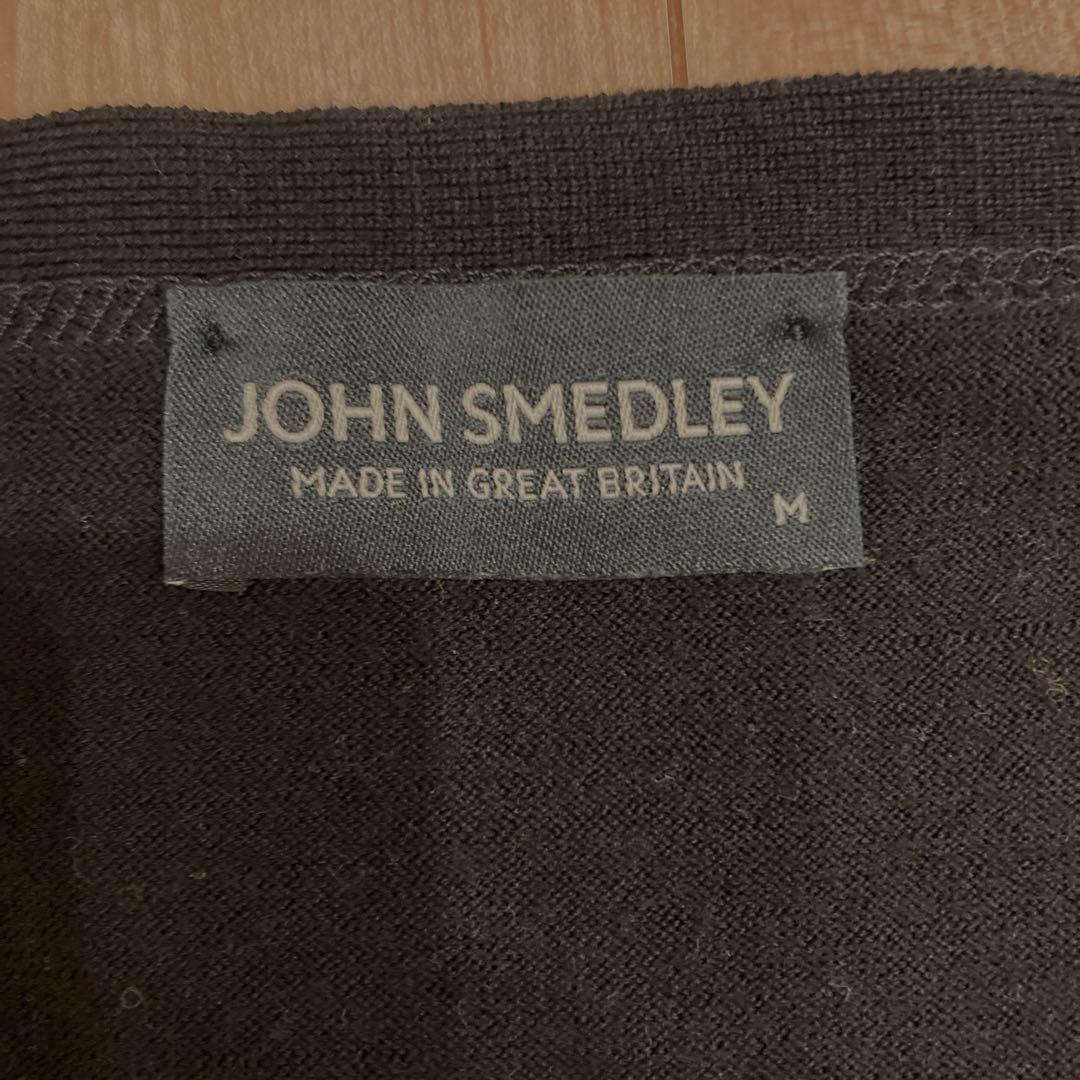 ★期間限定値下げ　ジョンスメドレー JOHN SMEDLEY ウールカーディガン