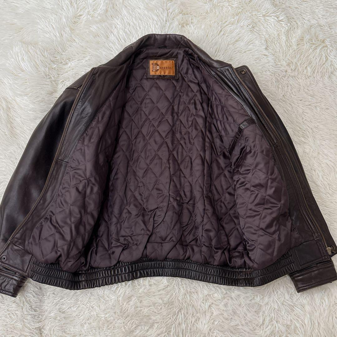 DURANTE レザージャケット　A2 羊革　LL 美品級　ヴィンテージ　極上