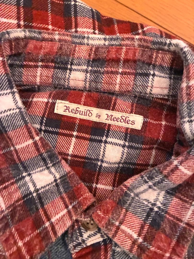 【Rebuild by Needles】リビルドバイニードルス　再構築シャツ②