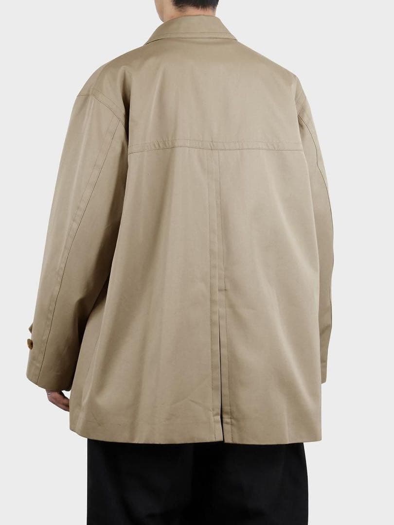 VAINL ARCHIVE CW-COAT ショート丈 トレンチコートジャケット