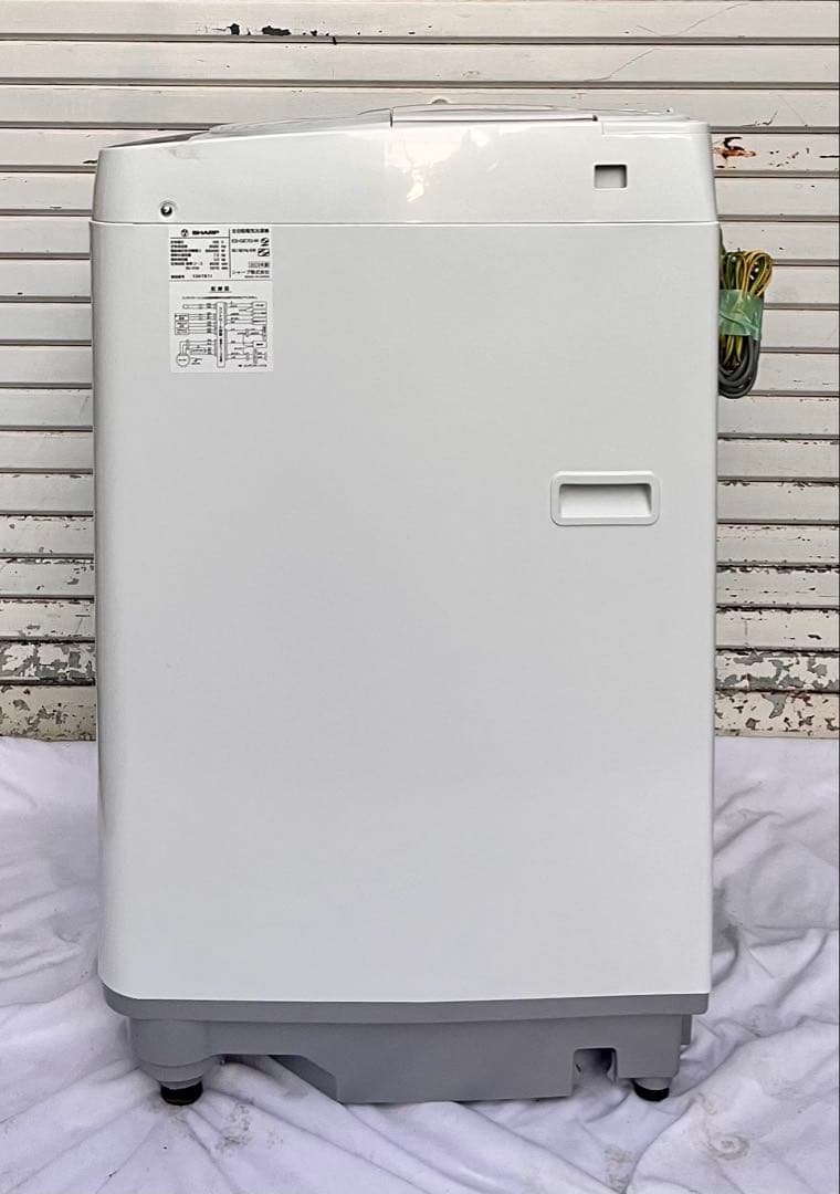 ②【送料無料】SHARP 洗濯機 7kg ES-GE7G-W 2023年製