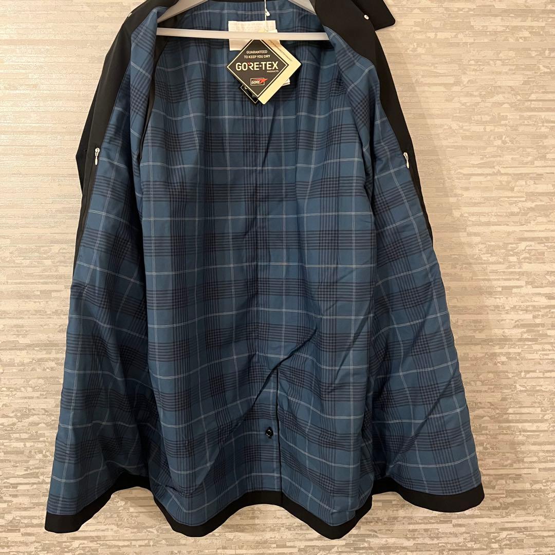 【nanamica】ゴアテックス 2Lコットンブレステッドダブルコートブラック