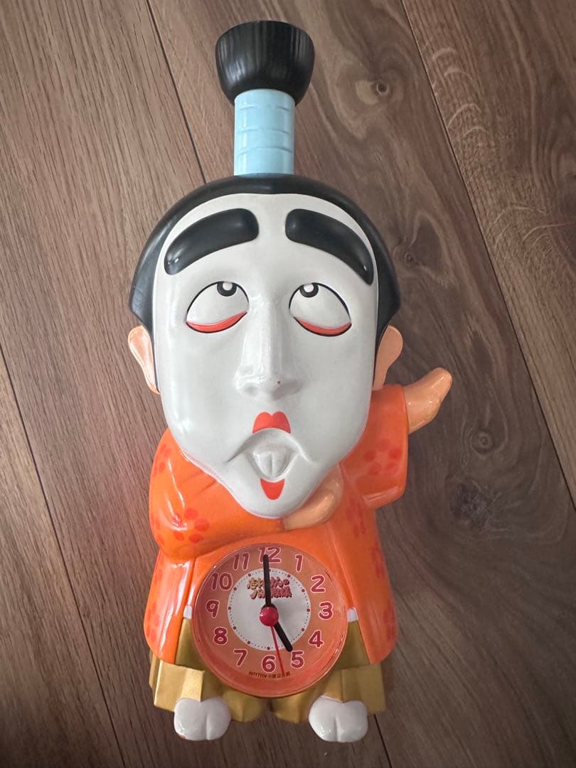 志村けんのバカ殿置時計 音声機能付き