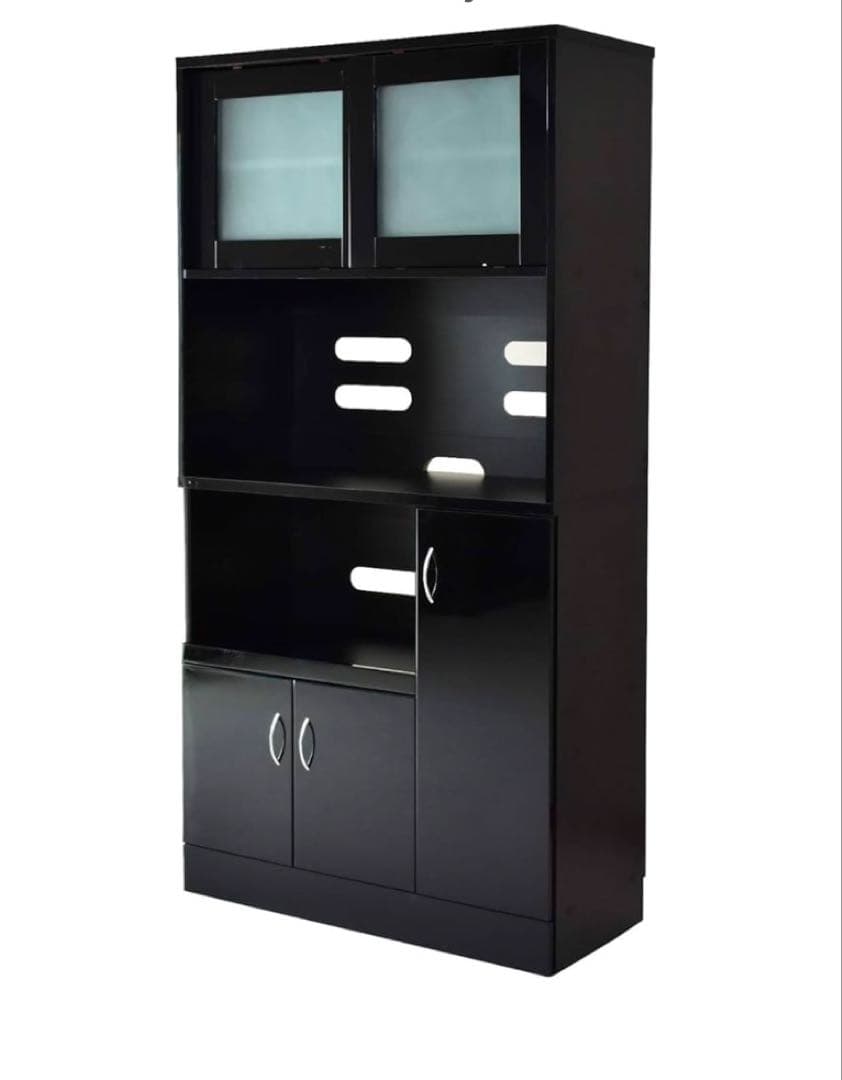 オープンラック ブラック 5段