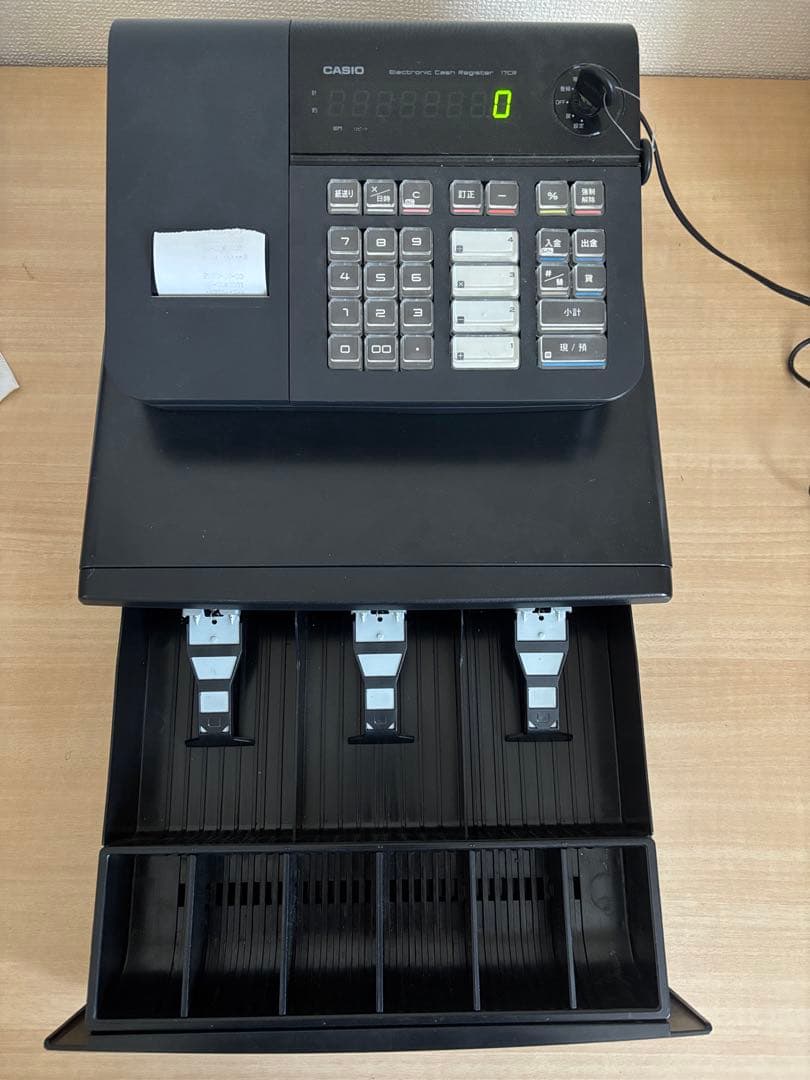 カシオ 17CR レジスター　簡単操作