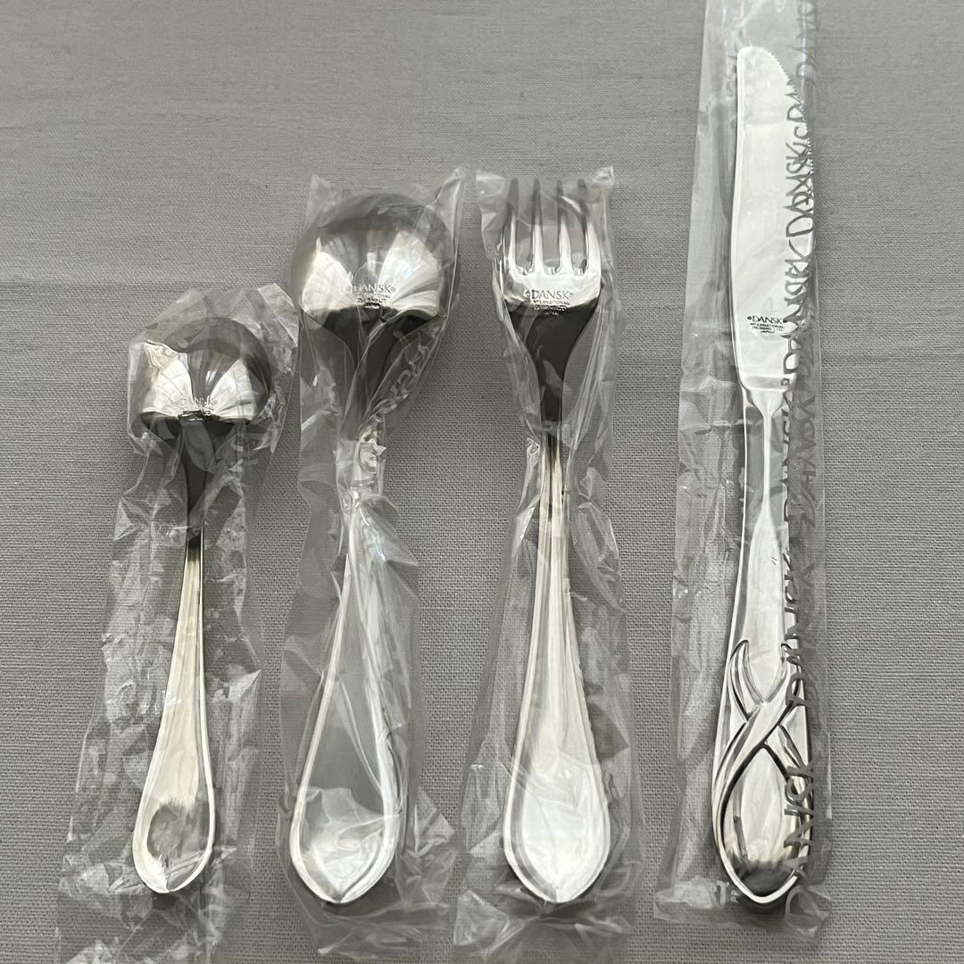 ダンスク DANSK リーフ LEAF ディナーカトラリーセット 20本 ナイフ