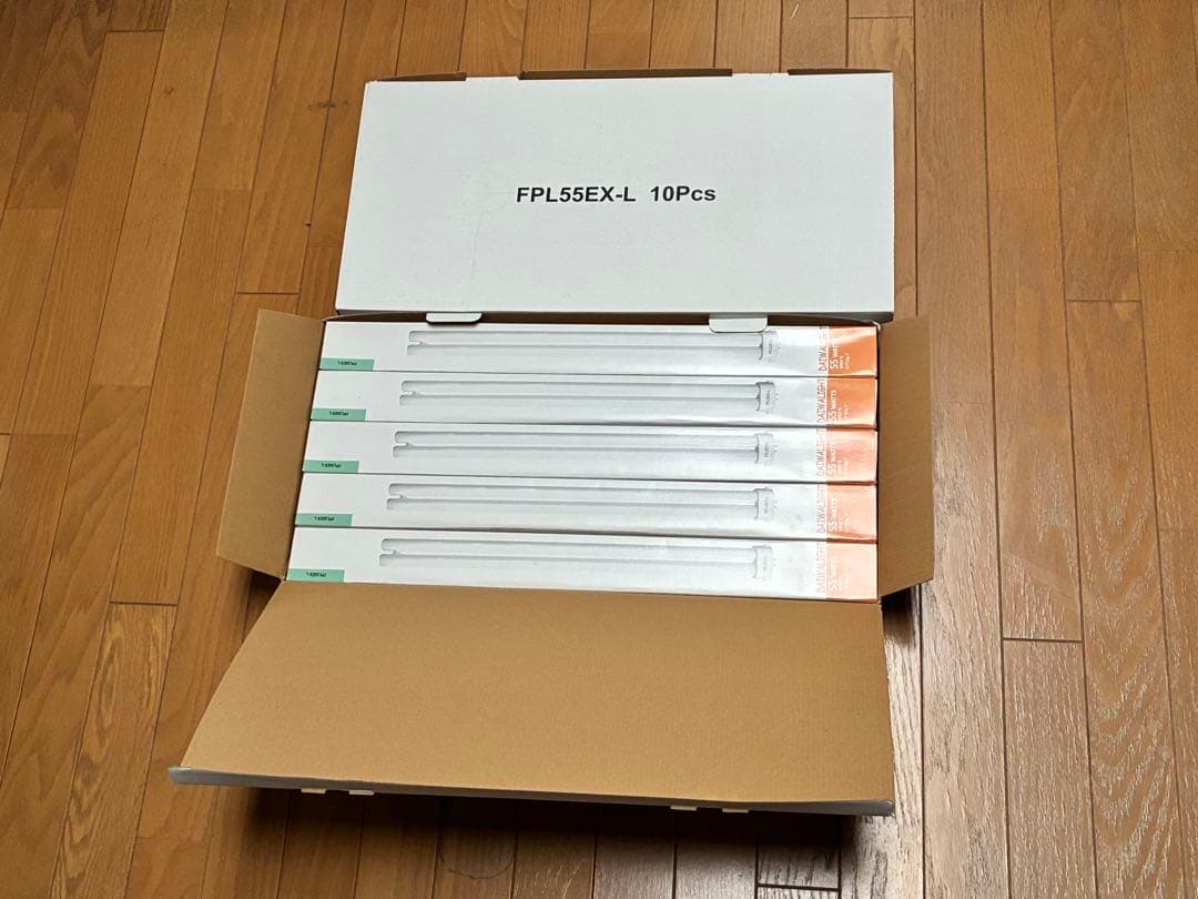 激安大特価　FPL55EX-L ツイン蛍光灯　昼光色　2本ブリッジ照明　計18本