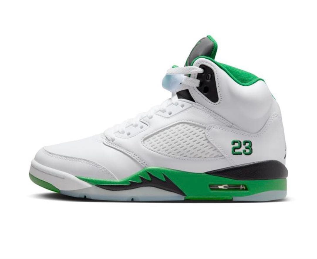 シューズ(男性用) NIKE Air Jordan 5 Retro Lucky Green