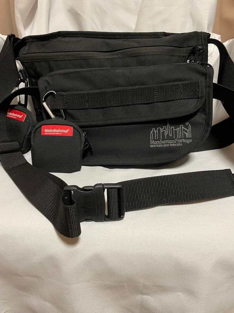 ビームス別注マンハッタンポーテージメッセンジャーバッグ　大小セット＋オマケ