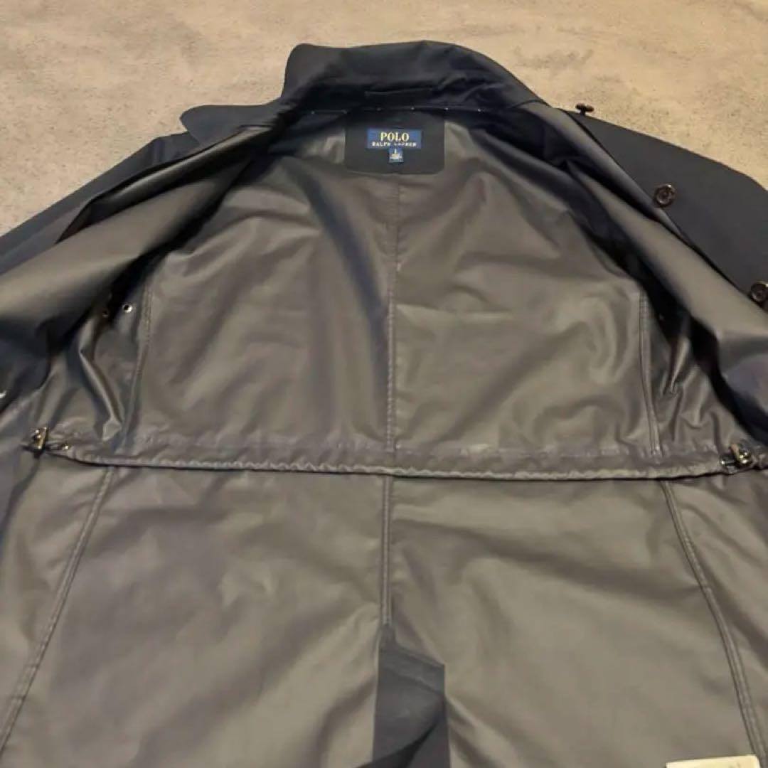 ポロ・ラルフローレン / ダウンステンカラーコート ネイビー SPサイズ
