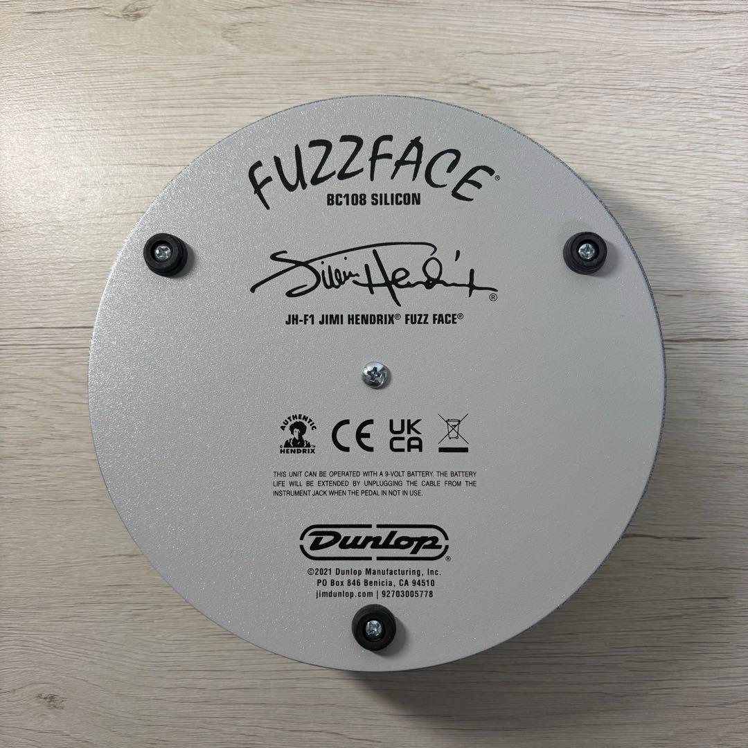 Dunlop Fuzz Face エフェクター　jimi hendrix