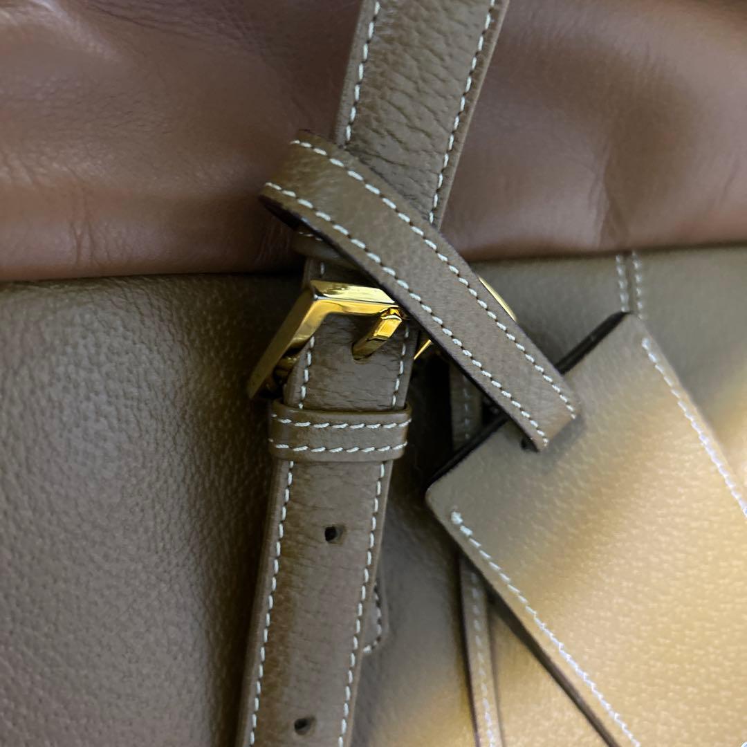 展示品　未使　希少　WAKO 和光　ボストンバック　レザー　ブラウン　鍵付