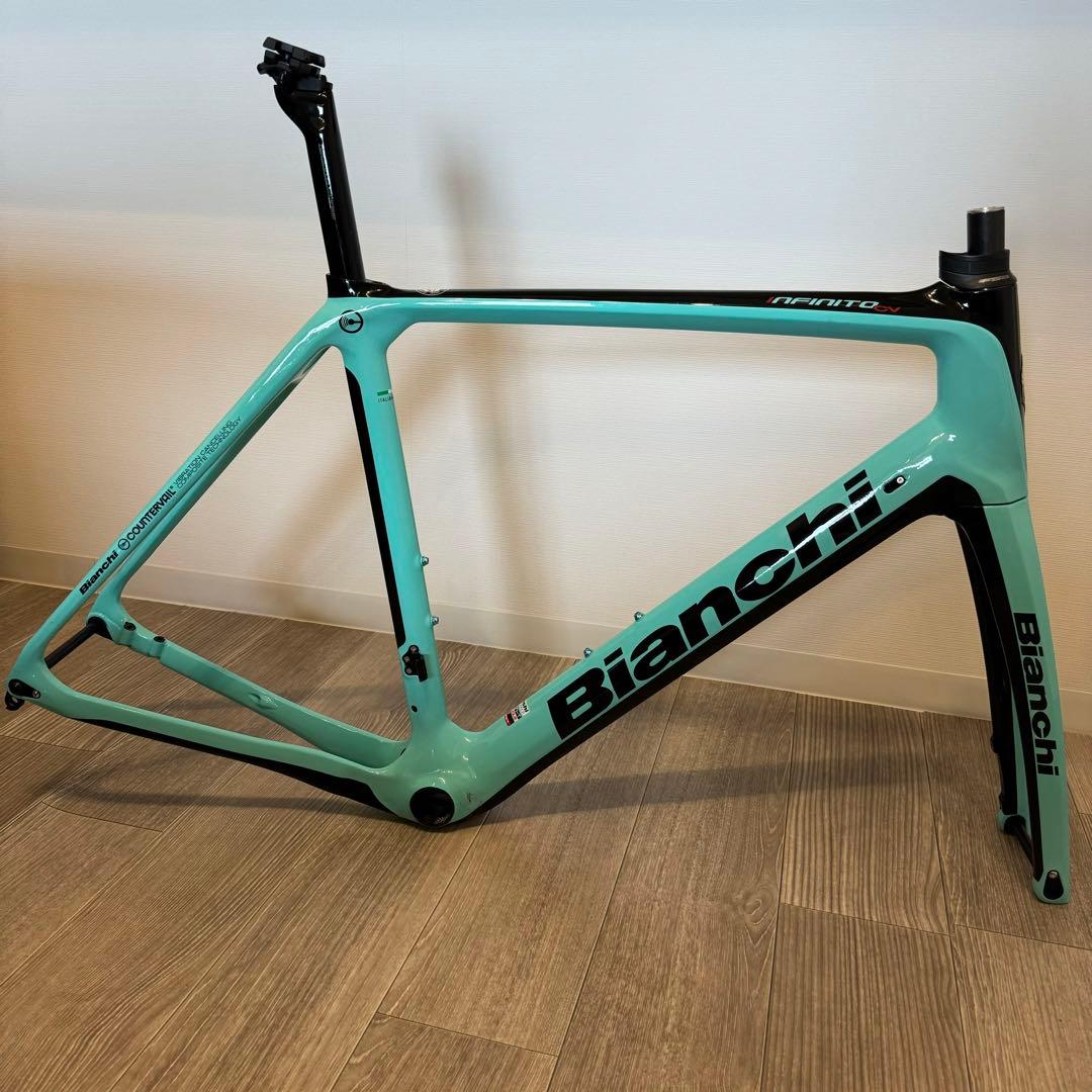 ビアンキ　infinito cv 57 フレームセット　インフィニートcv
