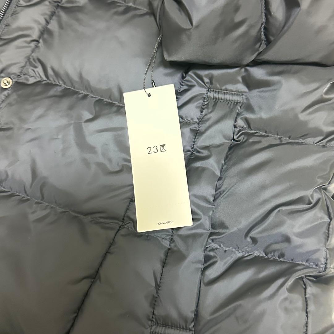 【未使用品】23区 シレータフタ　ロングダウンコート　タグ付き　44