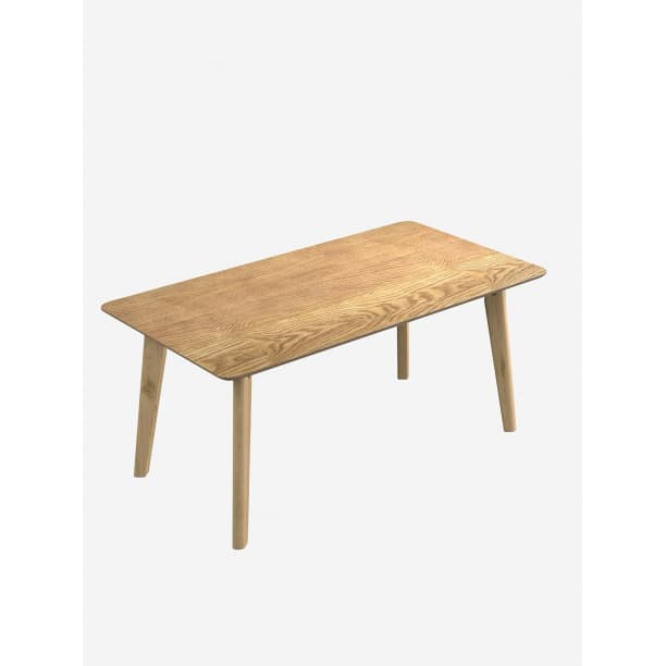 ダイニングテーブル 4人用 120×80cm ナチュラルウッド 簡単組立