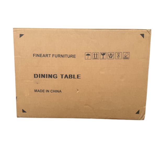 ダイニングテーブル 4人用 120×80cm ナチュラルウッド 簡単組立