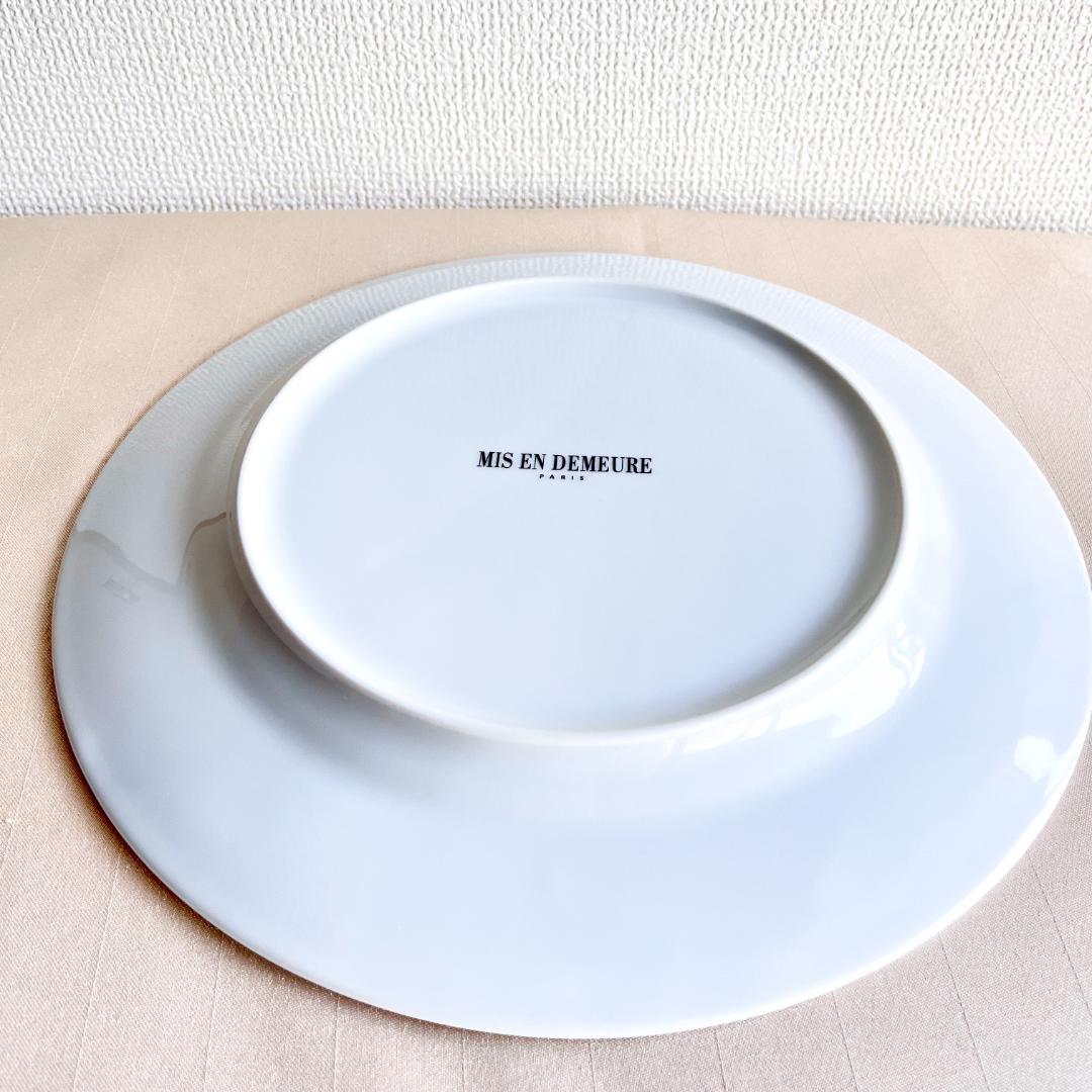 ★新品未使用 ★フランス製シャビーシックなディナープレート 4枚
