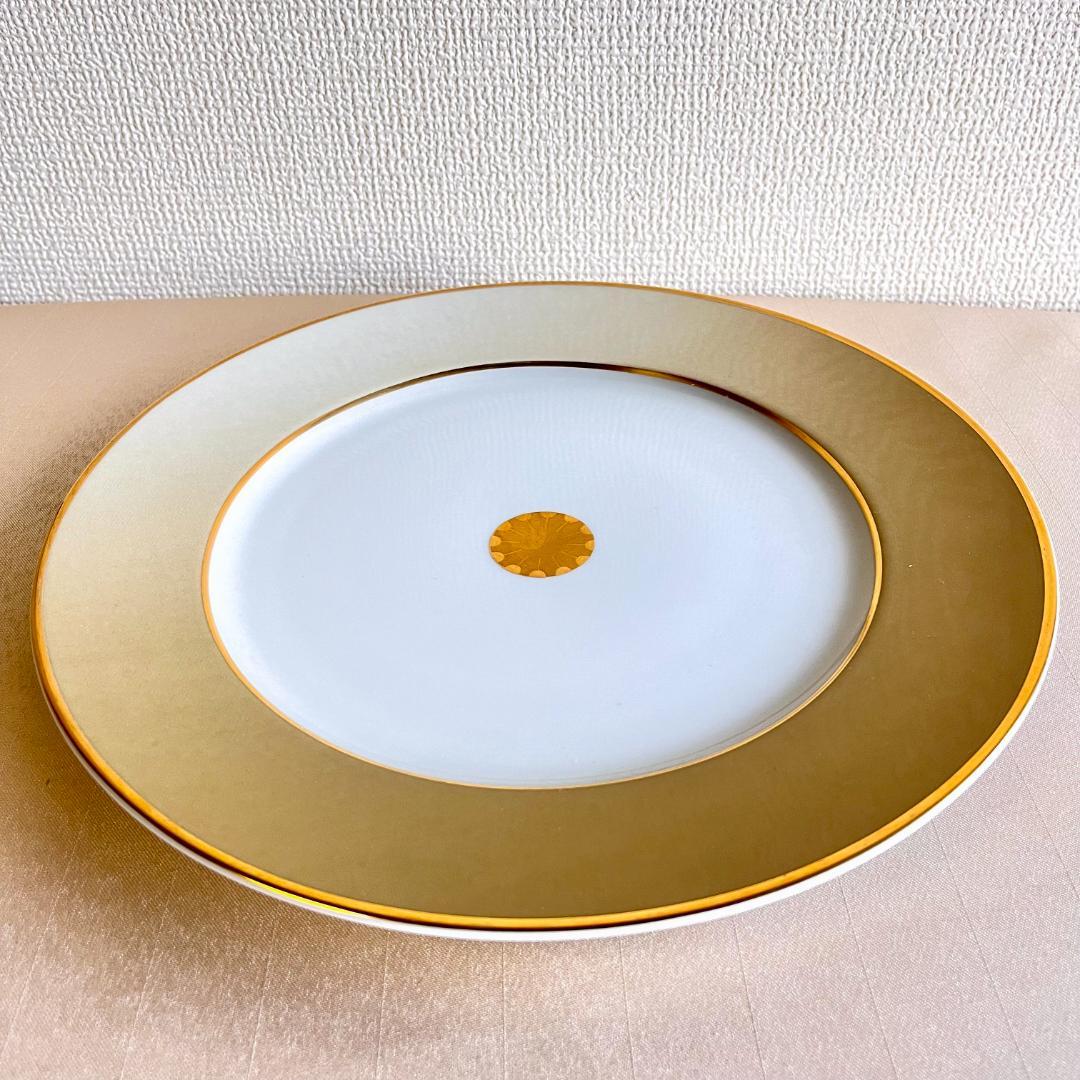 ★新品未使用 ★フランス製シャビーシックなディナープレート 4枚