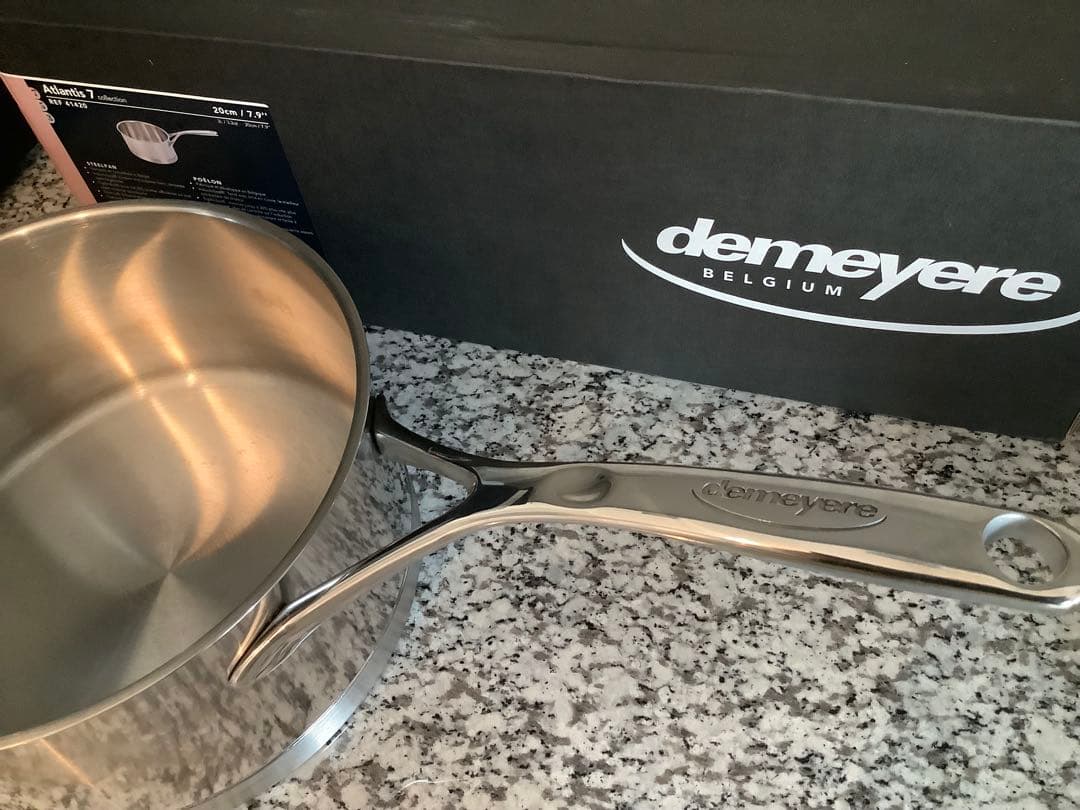 【新品未開封】 デメイエレ 片手鍋 20cm アトランティス7 Demeyere