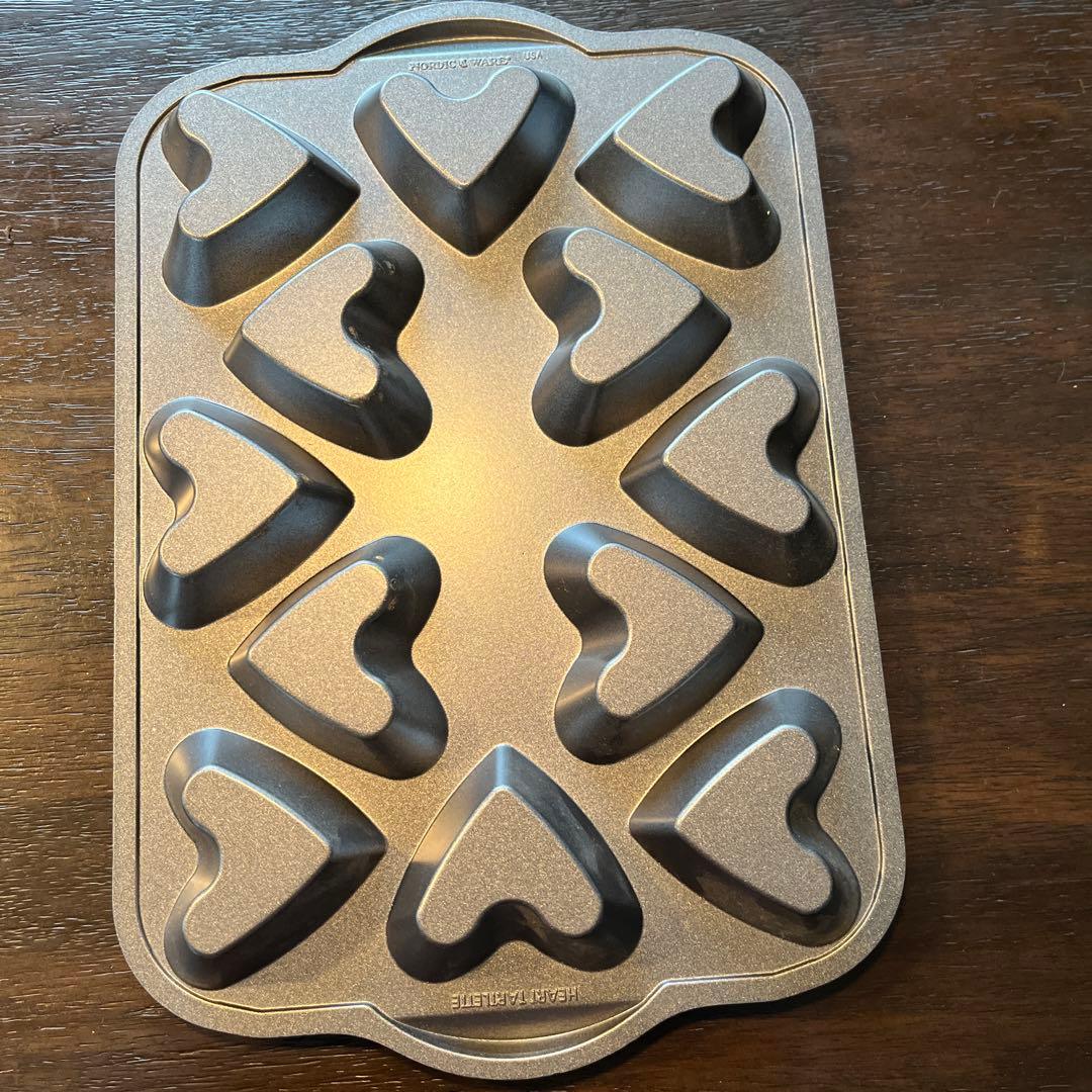 【未使用】NORDIC WARE ノルディックウェア ハートタルト型