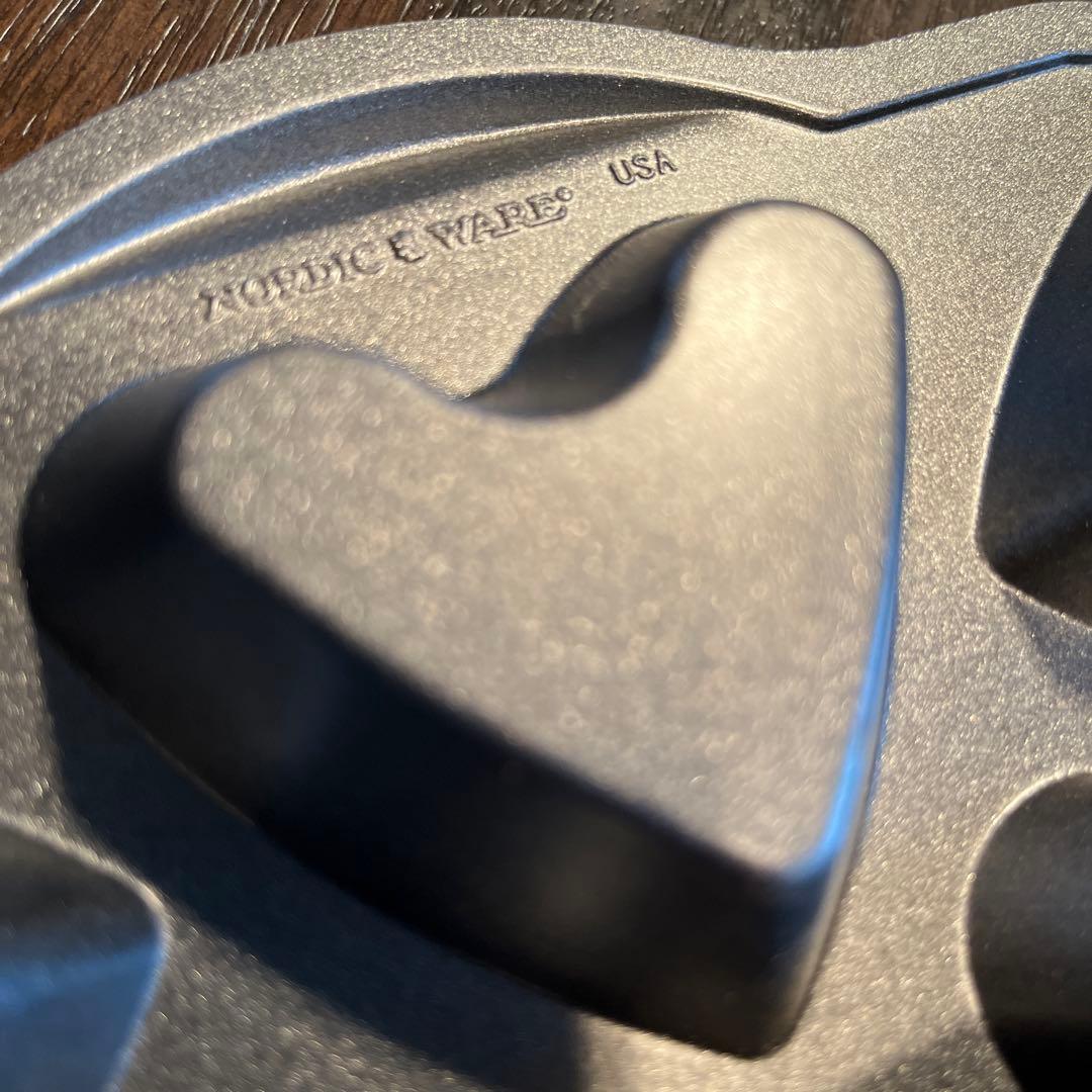 【未使用】NORDIC WARE ノルディックウェア ハートタルト型