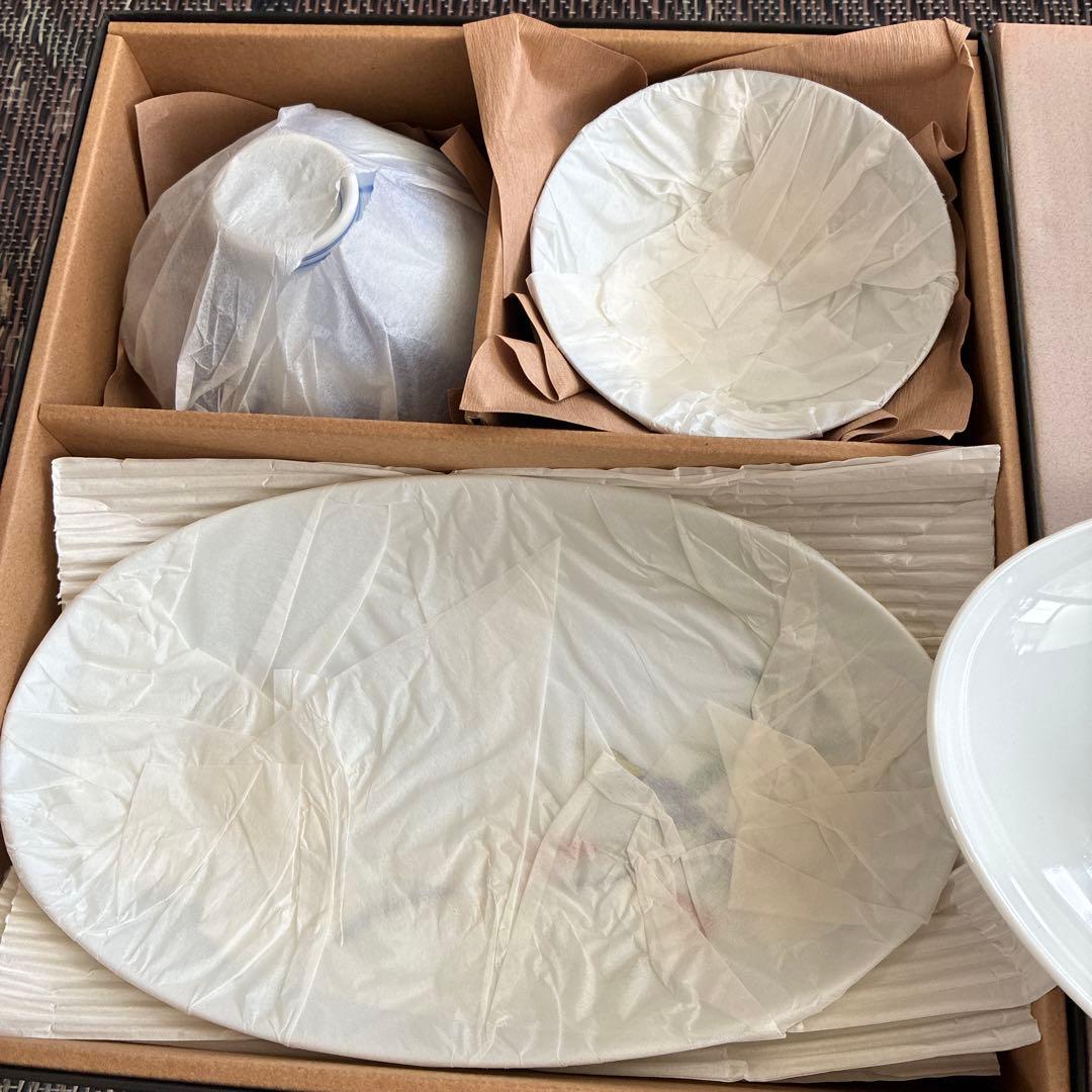 深川製磁　お茶碗　オーバル皿