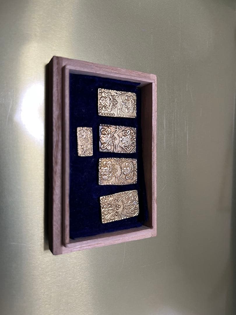 明治二分金　万延二朱金 古銭　判金　金貨