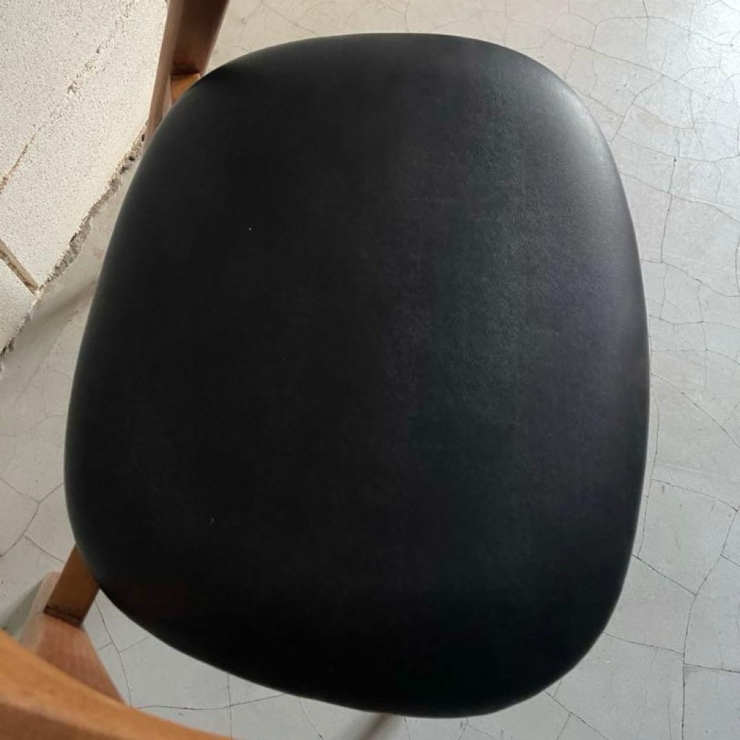 天然木無垢　北欧スタイル　ダイニングチェア　天然木笠木曲木　ハーフアーム