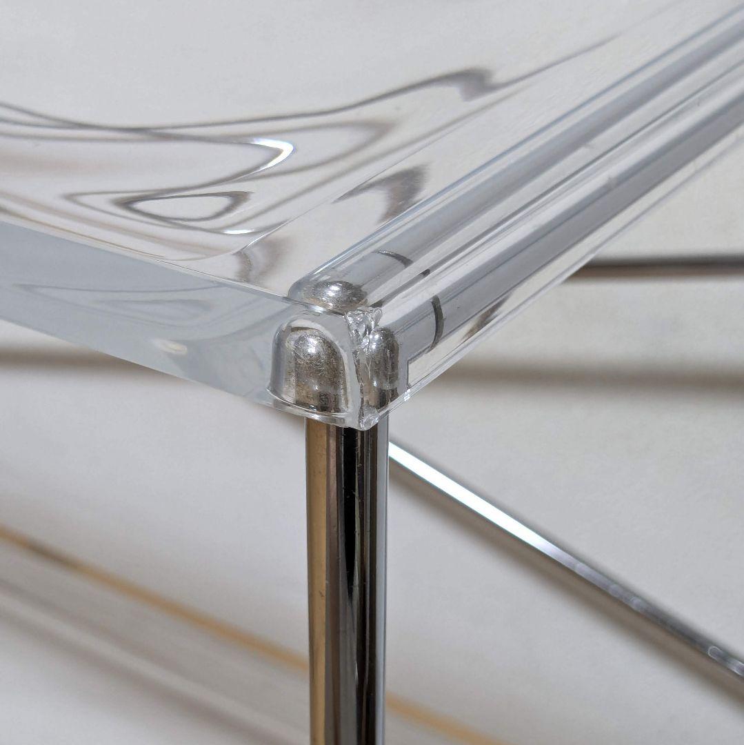 Kartell FLIP カルテル フリップ クリスタル ワゴン 折りたたみ