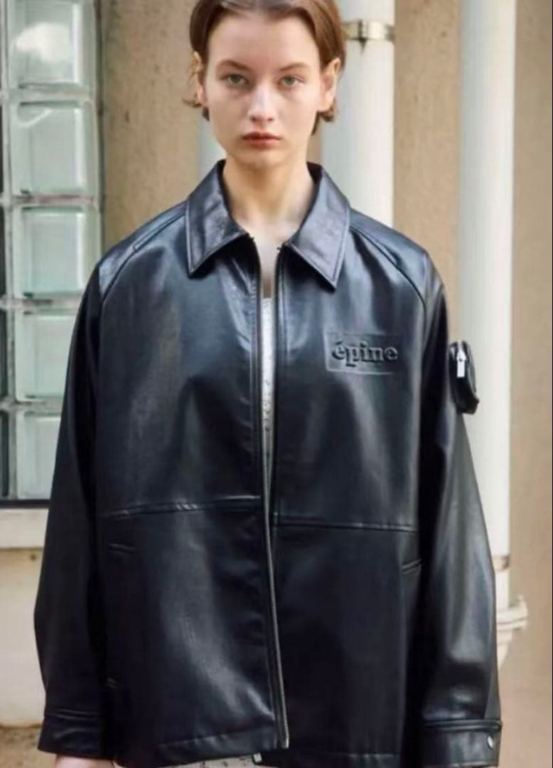 épine leather jacket レザー ジャケット