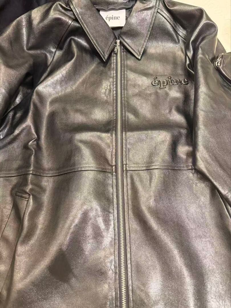 épine leather jacket レザー ジャケット