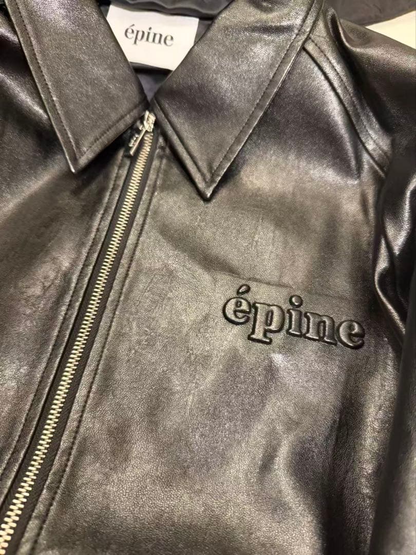 épine leather jacket レザー ジャケット