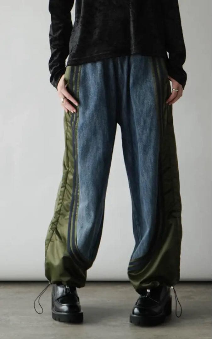 RADIATE ナイロンドッキングラインデニムパンツ　ヤマダヤ