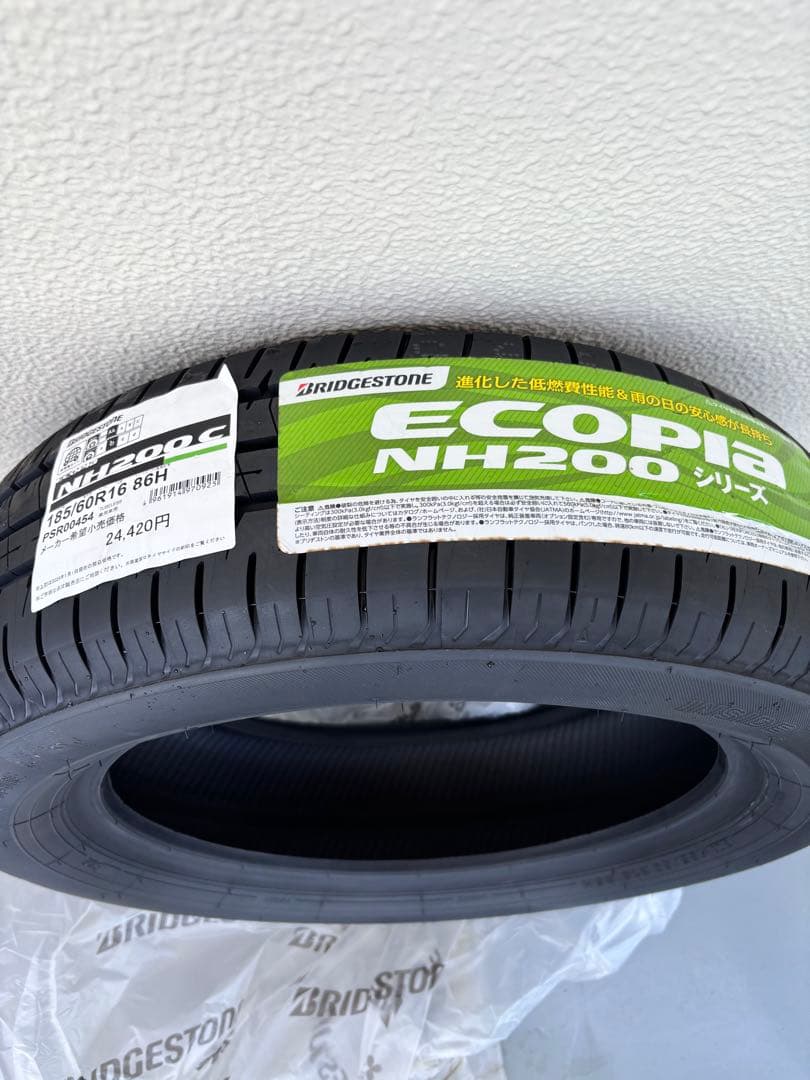 ブリヂストン　未使用ECOPIA NH200 185/60R16