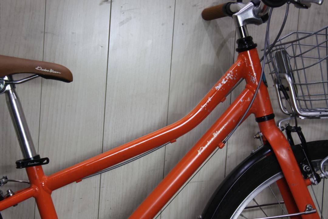 コーダーブルーム asson24 アルミ シマノ6速 24インチ オレンジ